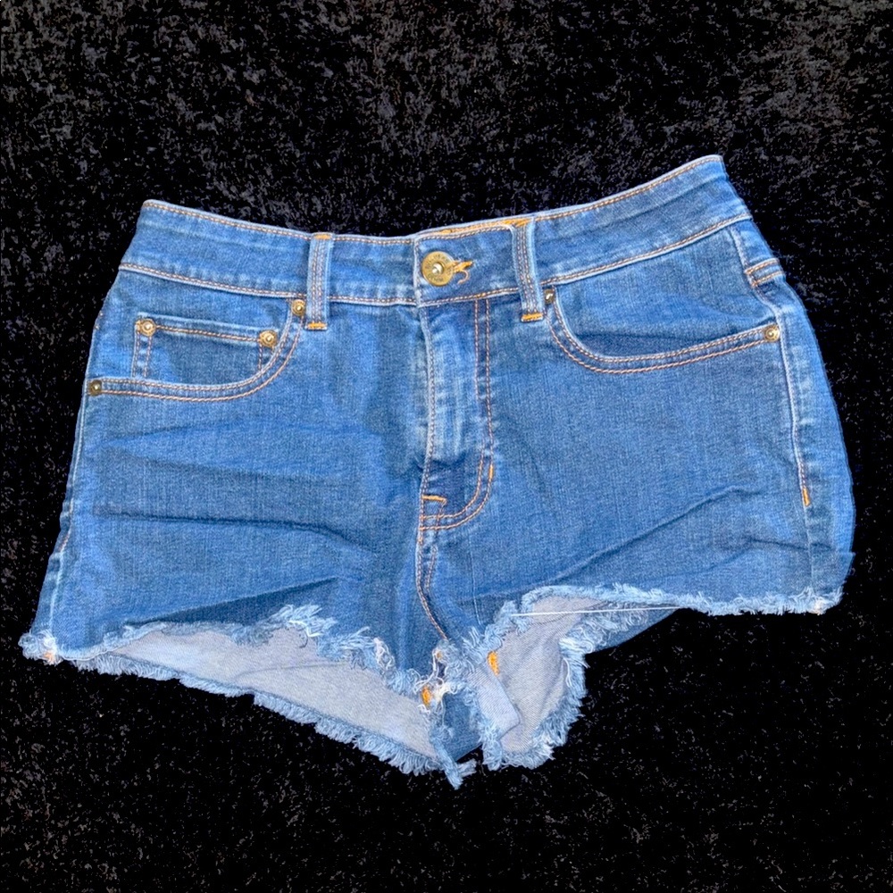 Denim Blue Women Shorts